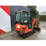 EARTH-MOVING EXCELLENCE: 2017 KUBOTA DIESEL DIGGER WITH 3 BUCKETS