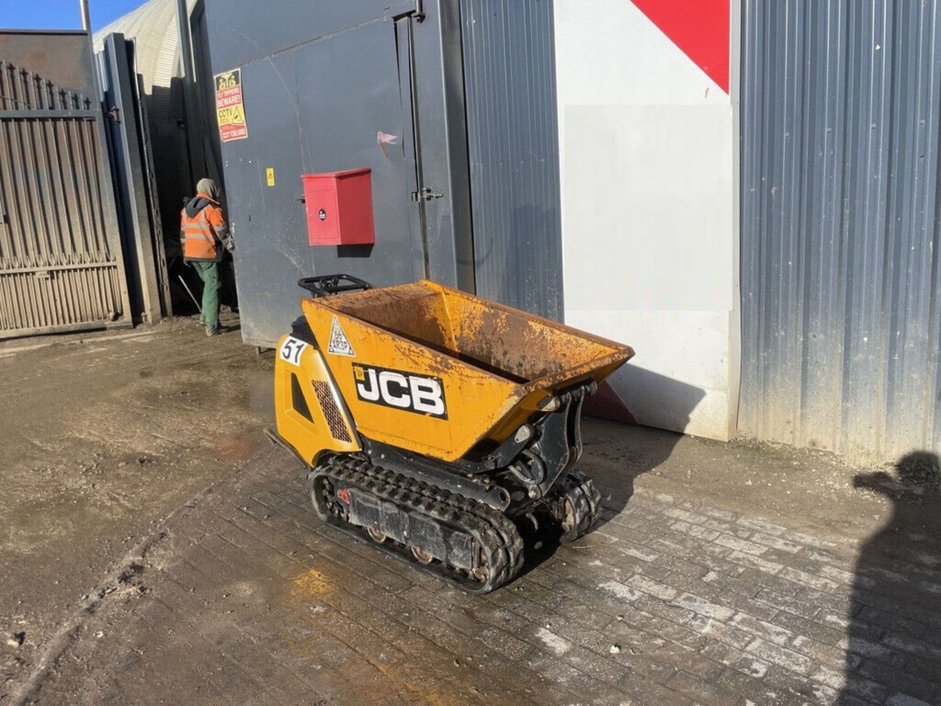 JCB DUMPSTER HTD5 TRACKED MINI DUMPER - Image 9 of 9