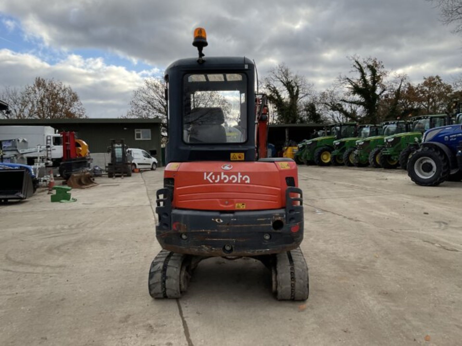 KUBOTA KX101-3A3. RUBBER TRACKS - Image 7 of 10