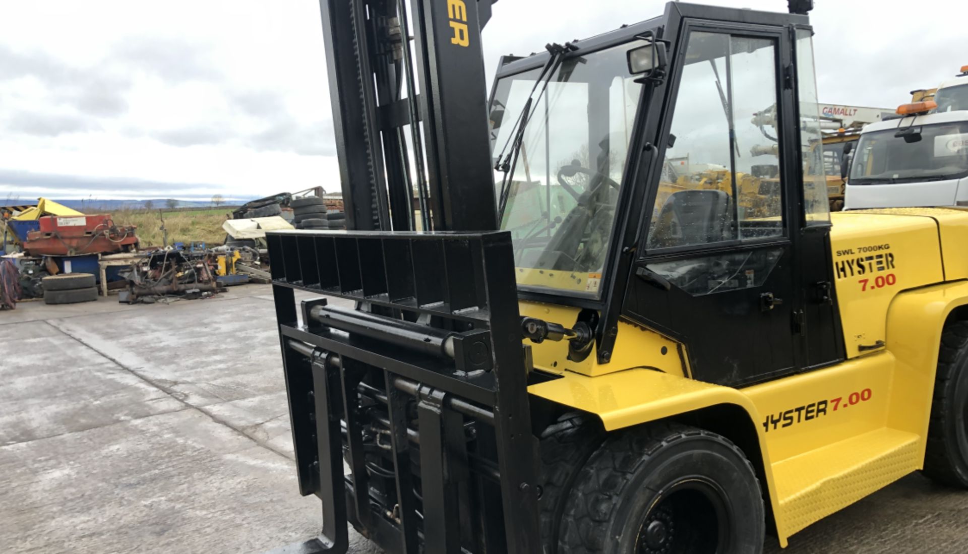 HYSTER H7.00 XL ,7.5 TON DIESEL FORKLIFT - Image 4 of 13