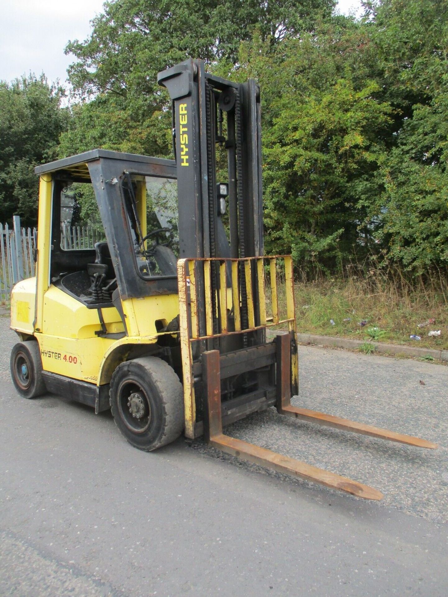 4 TON LIFT HYSTER H4.00XM FORKLIFT - Bild 3 aus 11