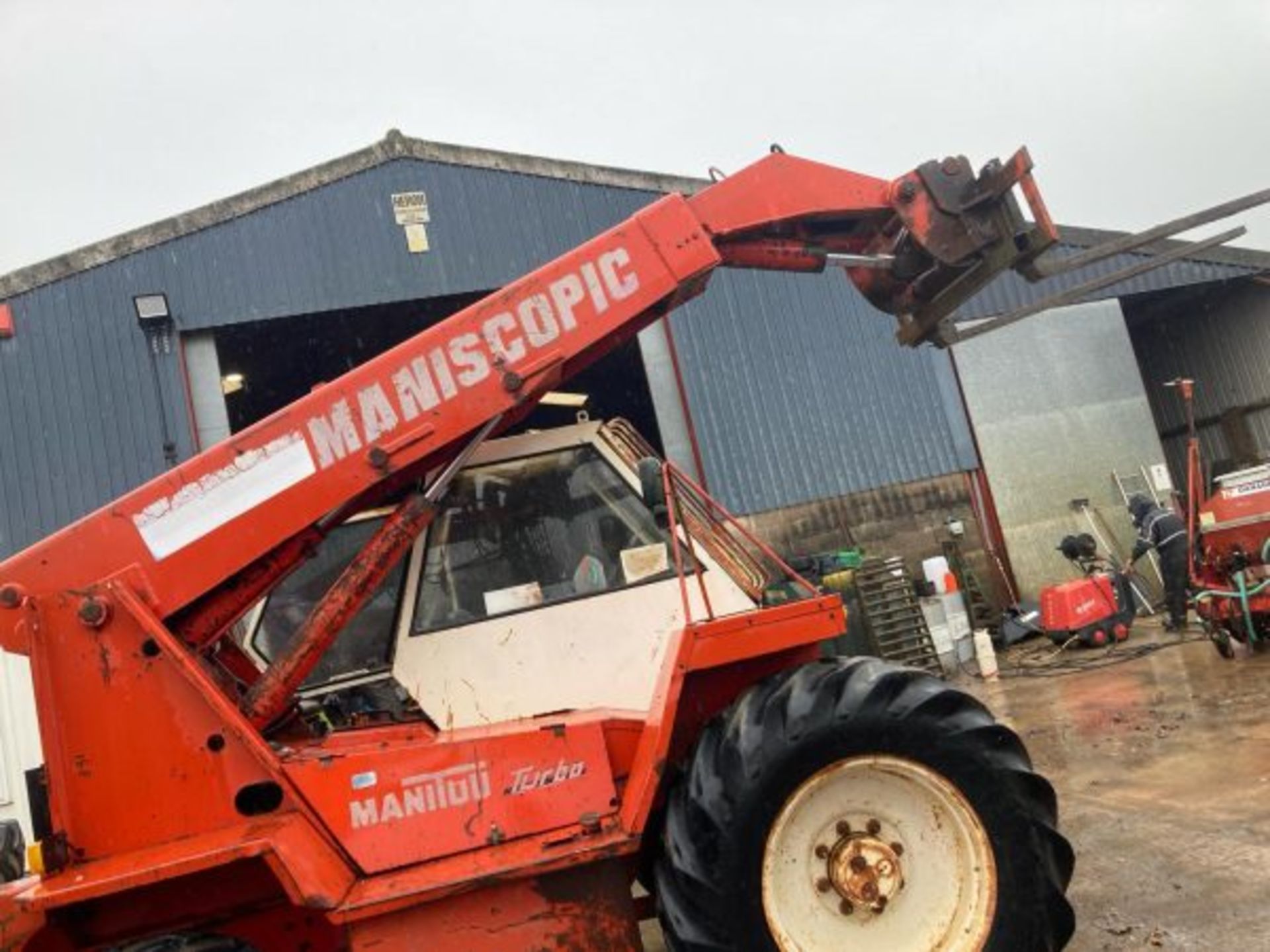 MANITOU TURBO TELEHANDLER - Bild 6 aus 10