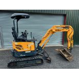 HYUNDAI ROBED 17Z-9R MINI DIGGER EXCAVATOR 2016