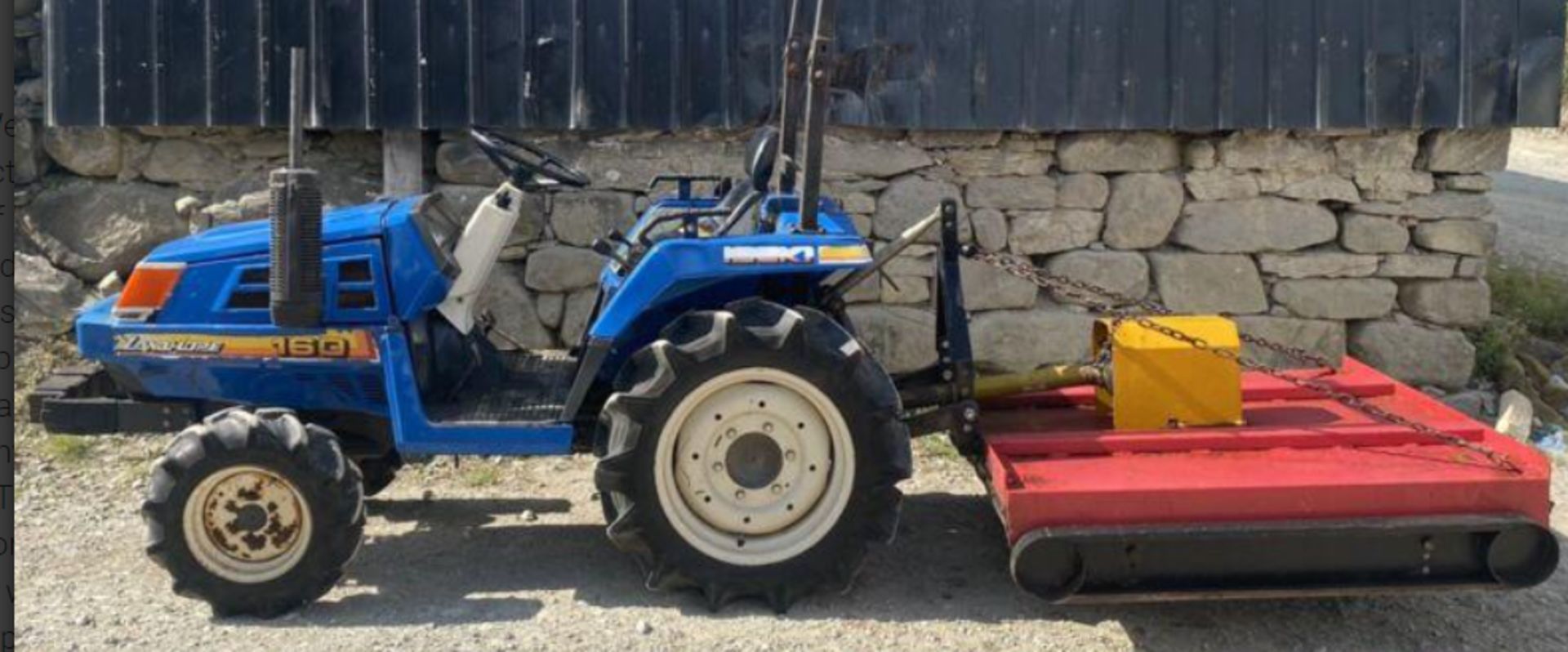 ISEKI LANDHOPE 160: COMPACT TRACTOR FOR VERSATILE USE - Image 8 of 8