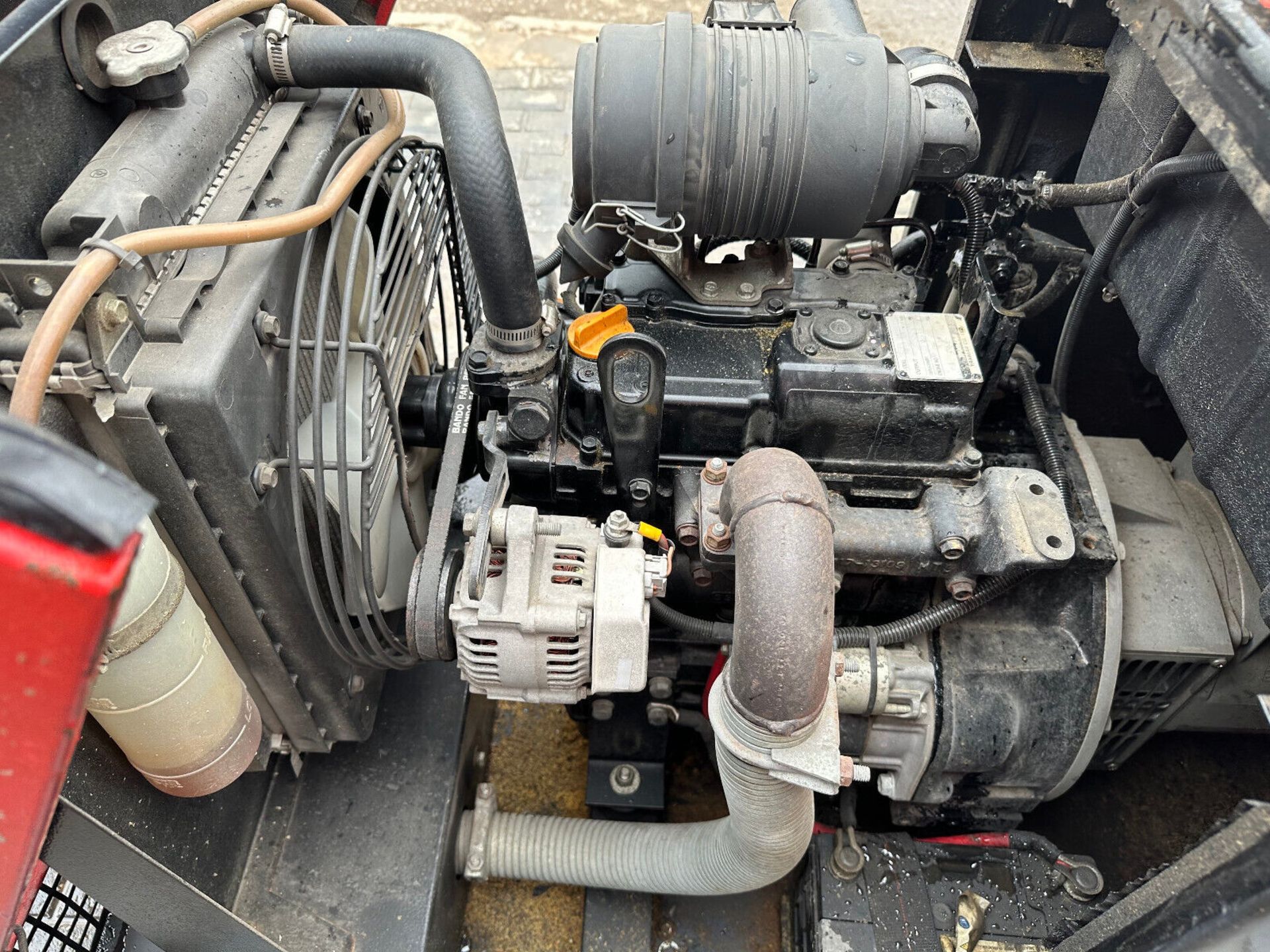 WHISPERING STRENGTH: 2013 YANMAR DIESEL GENERATOR - Image 9 of 11