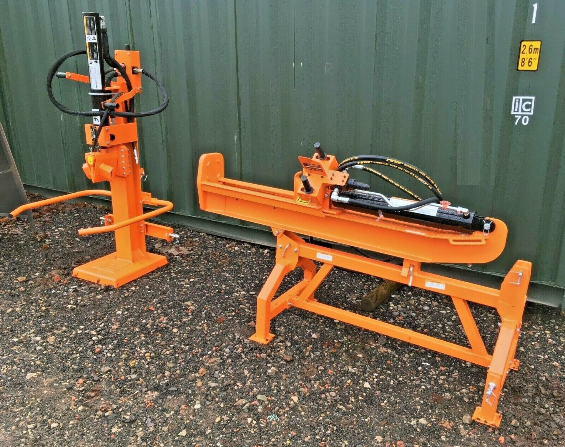 NEW POWERFUL LOG PROCESSING: 25T SPLITTER FOR 23-INCH LOGS - Image 10 of 12