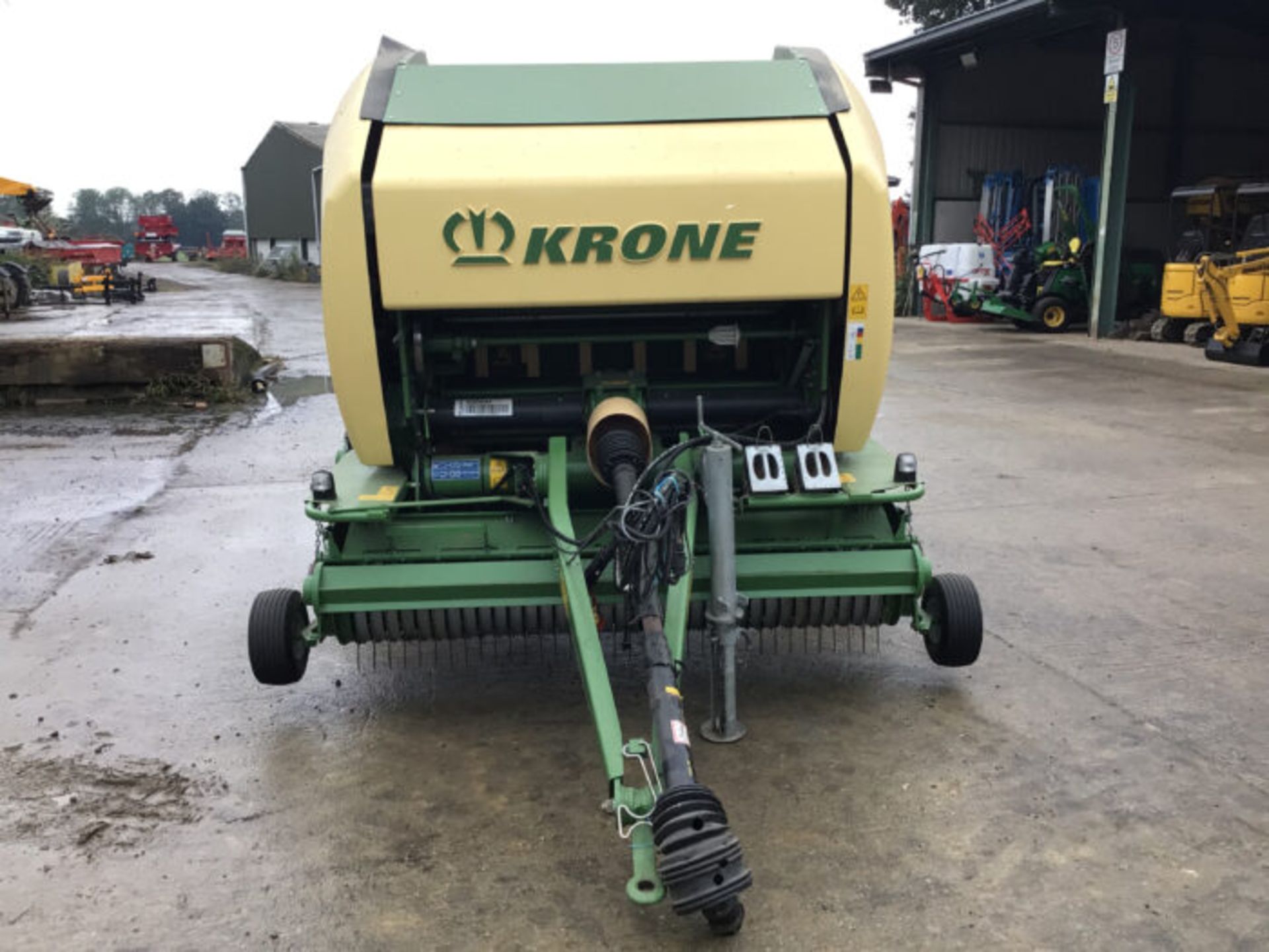 KRONE COMPRIMA F125 ROUND BALER - Image 8 of 8