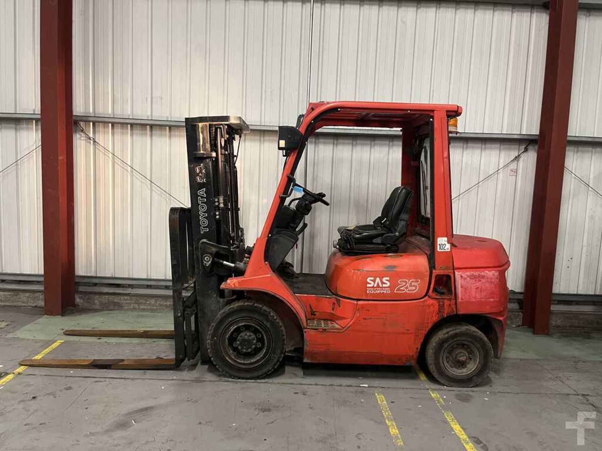 DIESEL FORKLIFTS TOYOTA 62-7FDF25