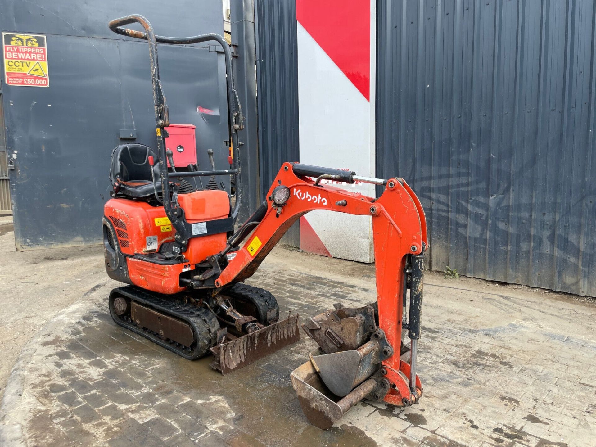 2018 KUBOTA K008-3: MICRO EXCAVATOR EXCELLENCE WITH 1354 HOURS - Bild 9 aus 11