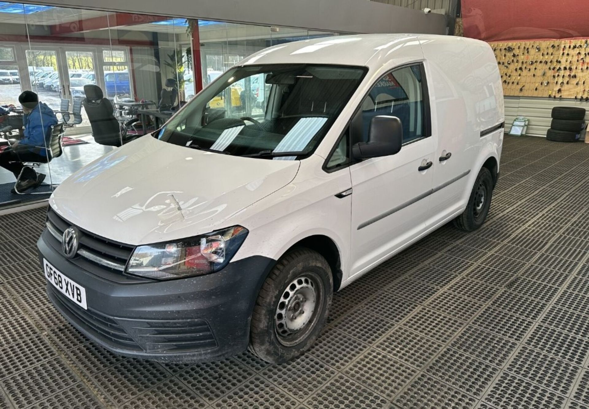 SUPERB SAVINGS: 68 PLATE VW CADDY C20 2.0 TDI STARTLINE PANEL VAN