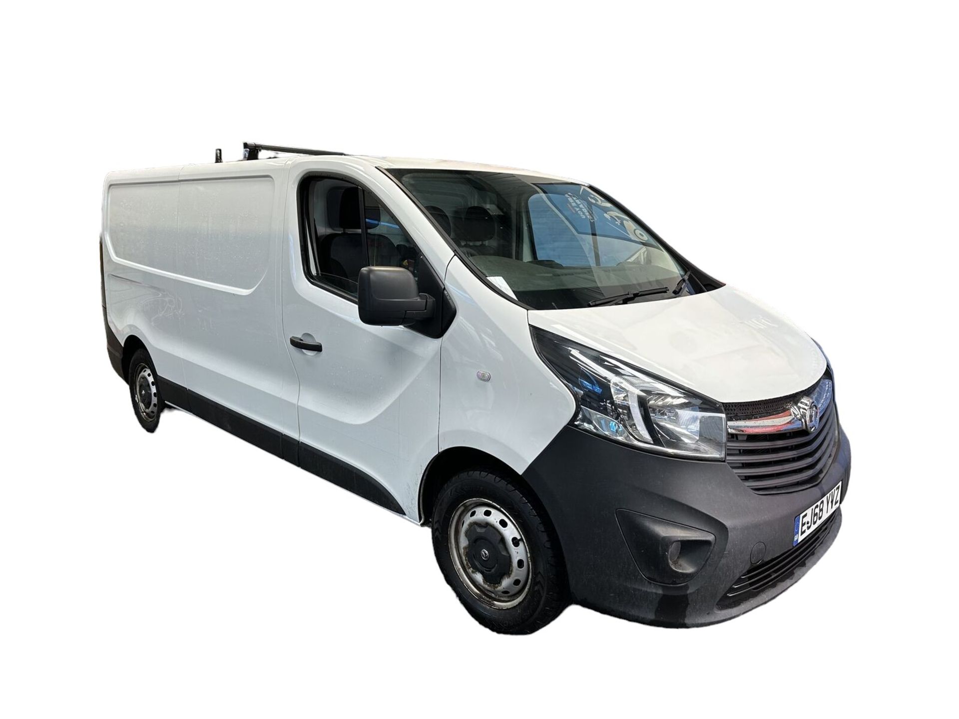 WHITE WONDER: VAUXHALL VIVARO TRAFIC 1.6 CDTI L2 LONG WHEEL BASE >>--NO VAT ON HAMMER--<<