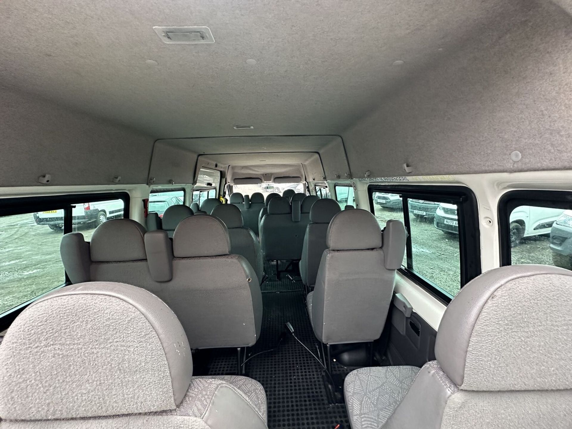 ON THE ROAD TO FREEDOM: 55 PLATE FORD TRANSIT MINIBUS >>--NO VAT ON HAMMER--<< - Image 13 of 15