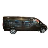 SLEEK SHUTTLE: MERCEDES VITO TRAVELINER FACTORY CREW CAB COMPACT >>--NO VAT ON HAMMER--<<