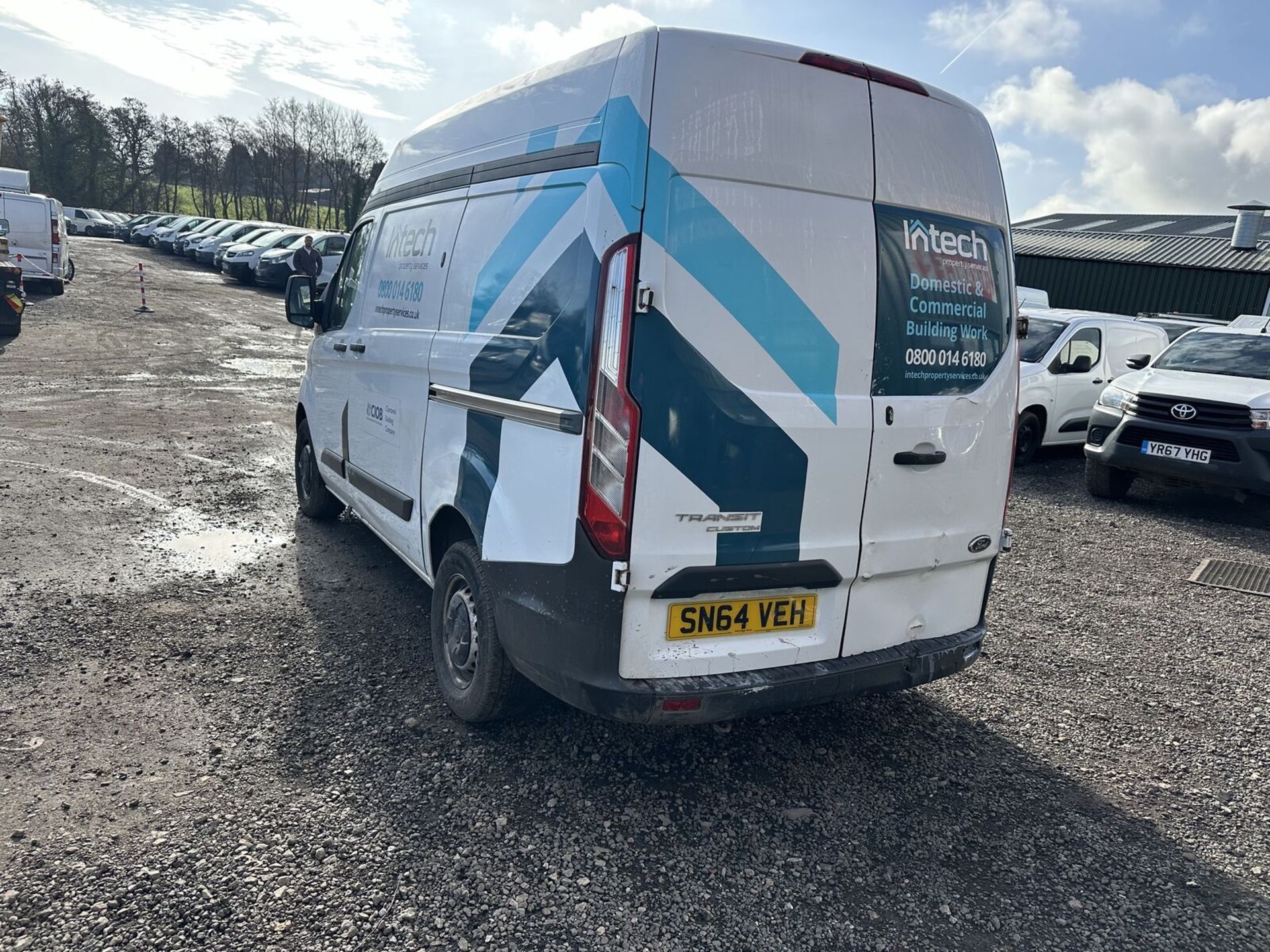 OPPORTUNITY KNOCKS: 64 PLATE FORD TRANSIT CUSTOM - EASY ECU FIX VAN >>--NO VAT ON HAMMER--<< - Image 3 of 15