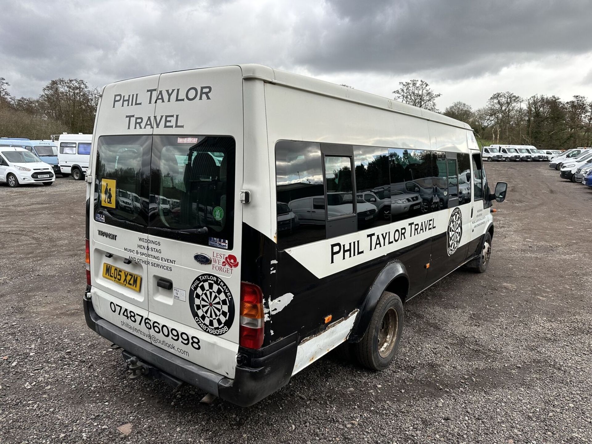 VERSATILE 2005 FORD TRANSIT MINIBUS: TURBO REPAIRABLE >>--NO VAT ON HAMMER--<< - Image 15 of 21