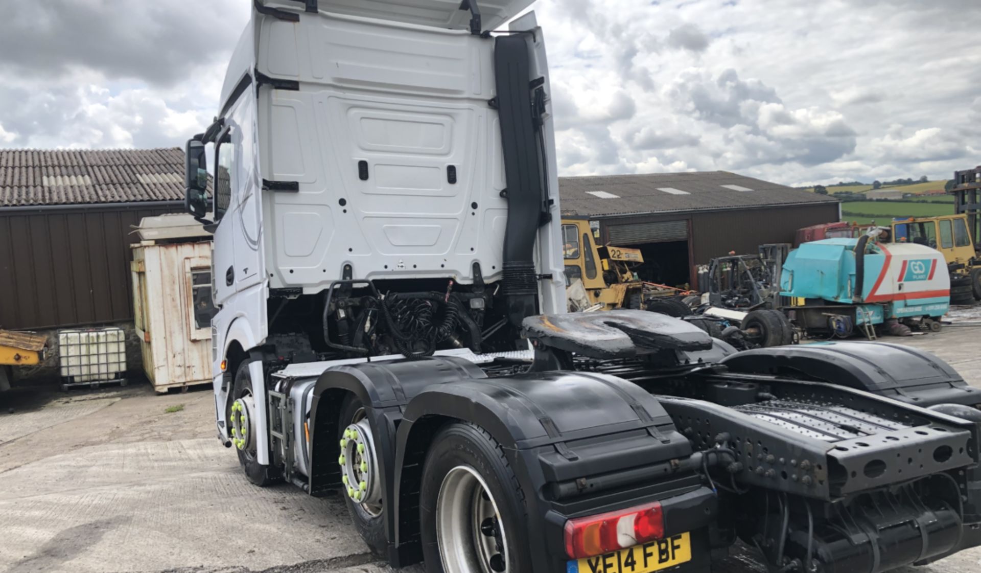 MERCEDES ACTROS 2545 3 AXLE TRACTOR UNIT - Image 3 of 12