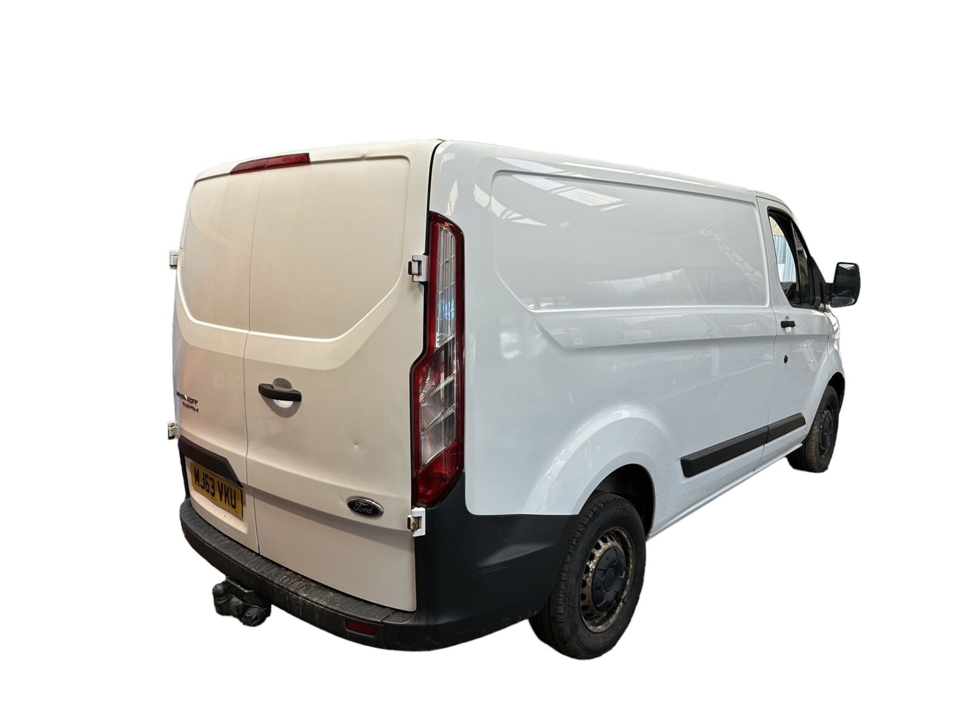 MILEAGE MASTER: 63 PLATE FORD TRANSIT CUSTOM READY FOR WORK >>--NO VAT ON HAMMER--<< - Image 4 of 12