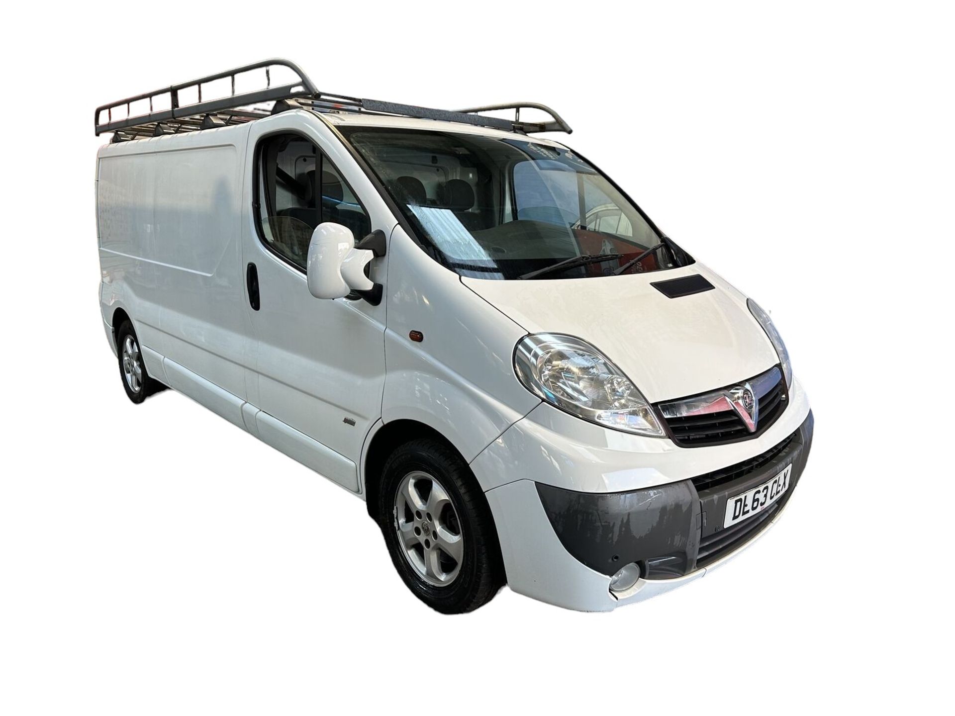 RHINO-READY WORKHORSE: 63 PLATE VAUXHALL VIVARO TRAFIC SPORTIVE VAN >>--NO VAT ON HAMMER--<<