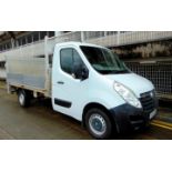 75K MILAGE ONLY **** 2015 VAUXHALL MOVANO DROPSIDE, TAIL LIFT