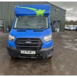 BLUE BEAST: 70 PLATE FORD TRANSIT 350 LOW LOADER