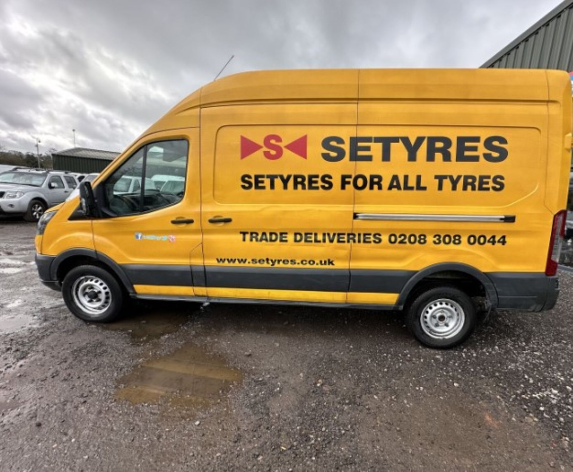 YELLOW BEAST: 68 PLATE FORD TRANSIT 350 L3, SPARES OR REPAIRS - Image 2 of 14