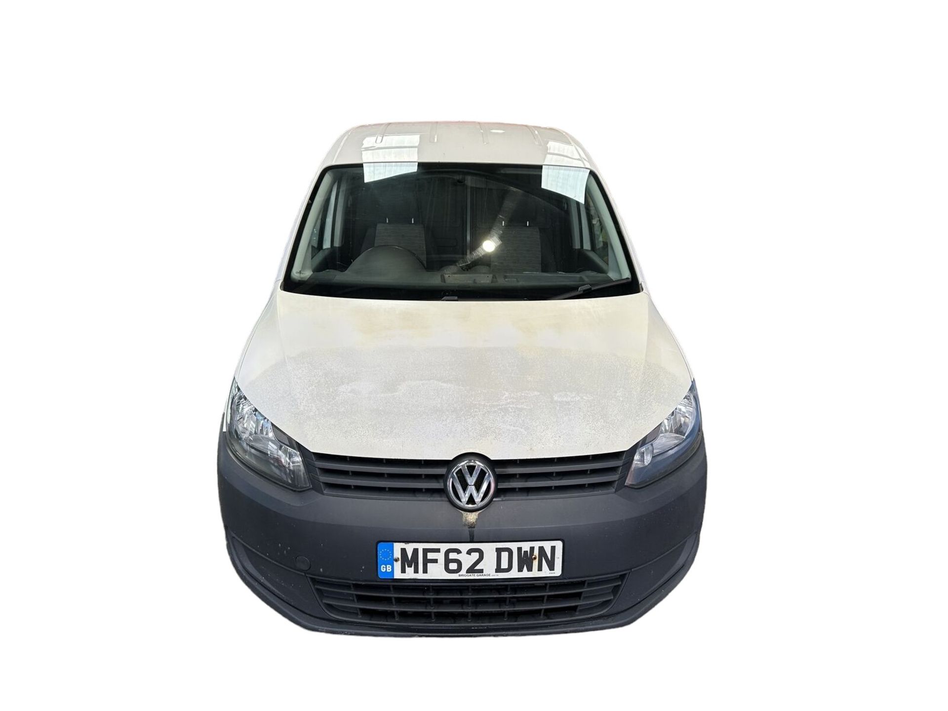 DEPENDABLE WORKHORSE: 62 PLATE VW CADDY C20 DIESEL VAN >>--NO VAT ON HAMMER--<< - Image 2 of 14