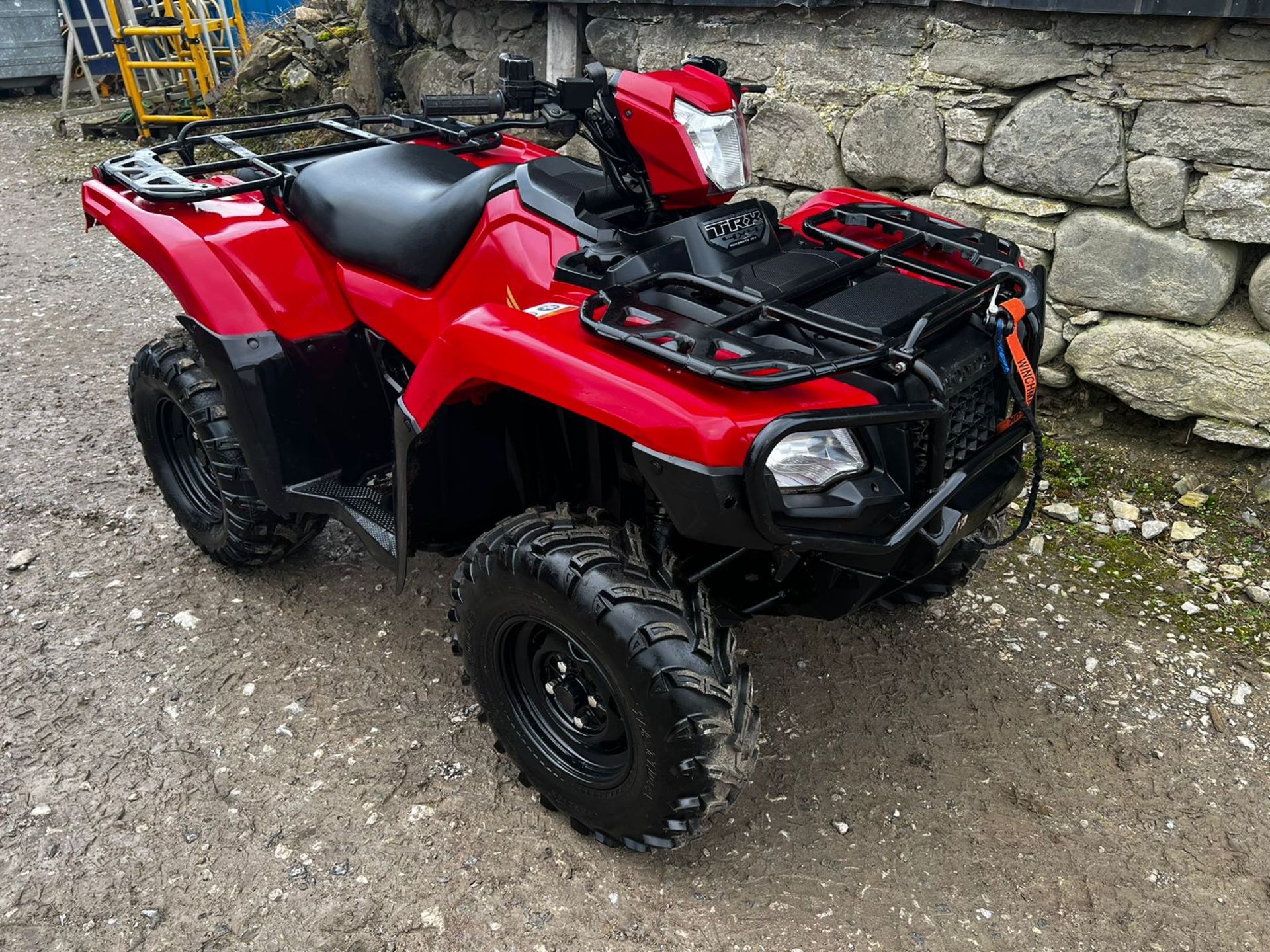 HONDA 4WD TRX500 QUAD 2017 IRS WINCH - Bild 6 aus 8