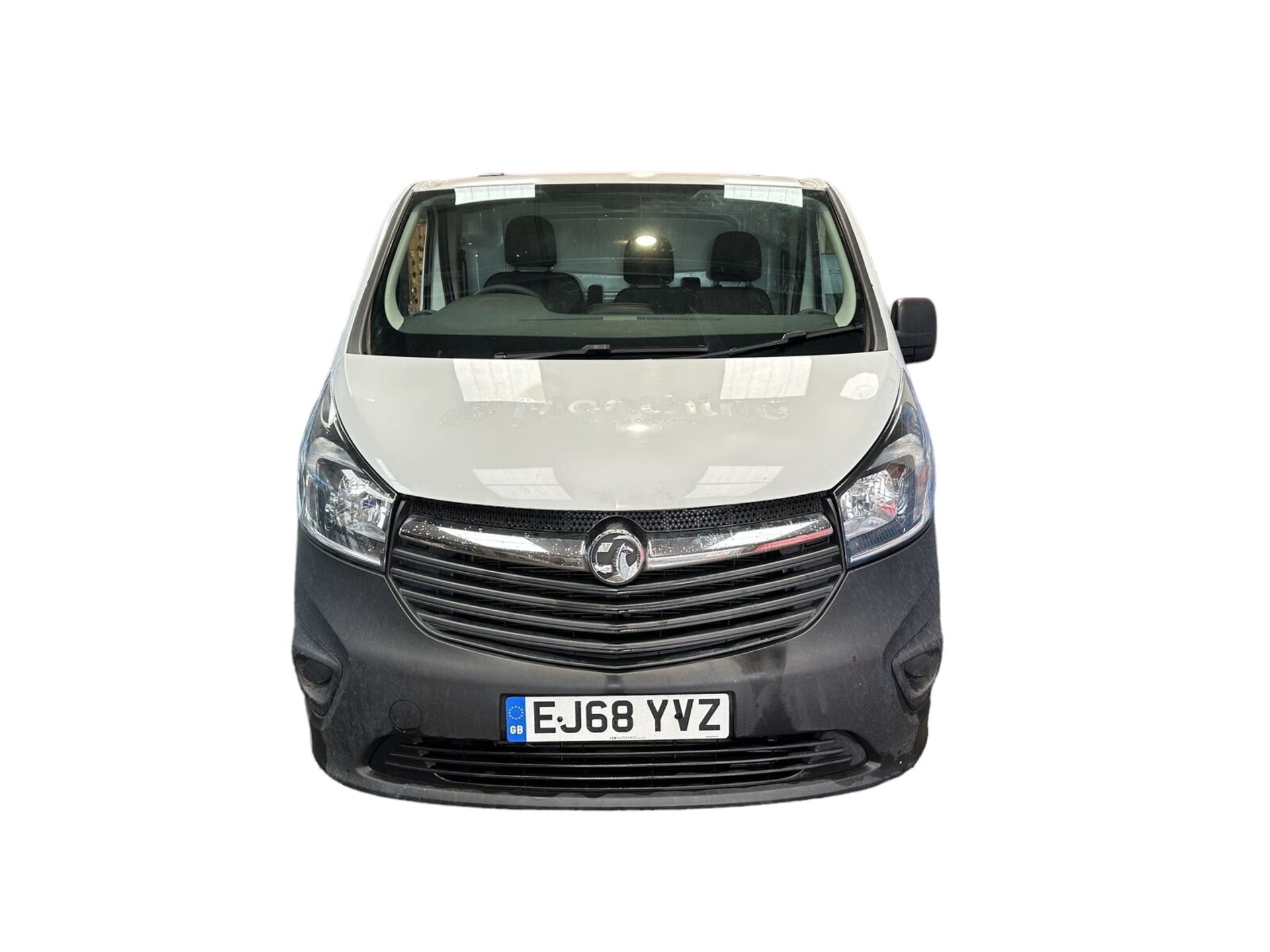 WHITE WONDER: VAUXHALL VIVARO TRAFIC 1.6 CDTI L2 LONG WHEEL BASE >>--NO VAT ON HAMMER--<< - Image 2 of 12