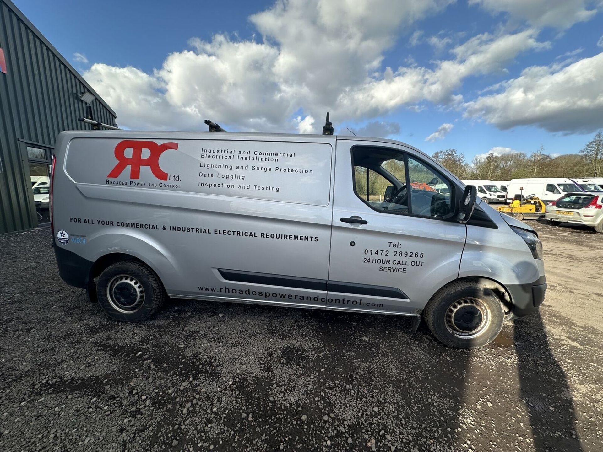 VAN VANTAGE: FORD TRANSIT CUSTOM DIESEL, SPARES OR REPAIRS - Image 11 of 15