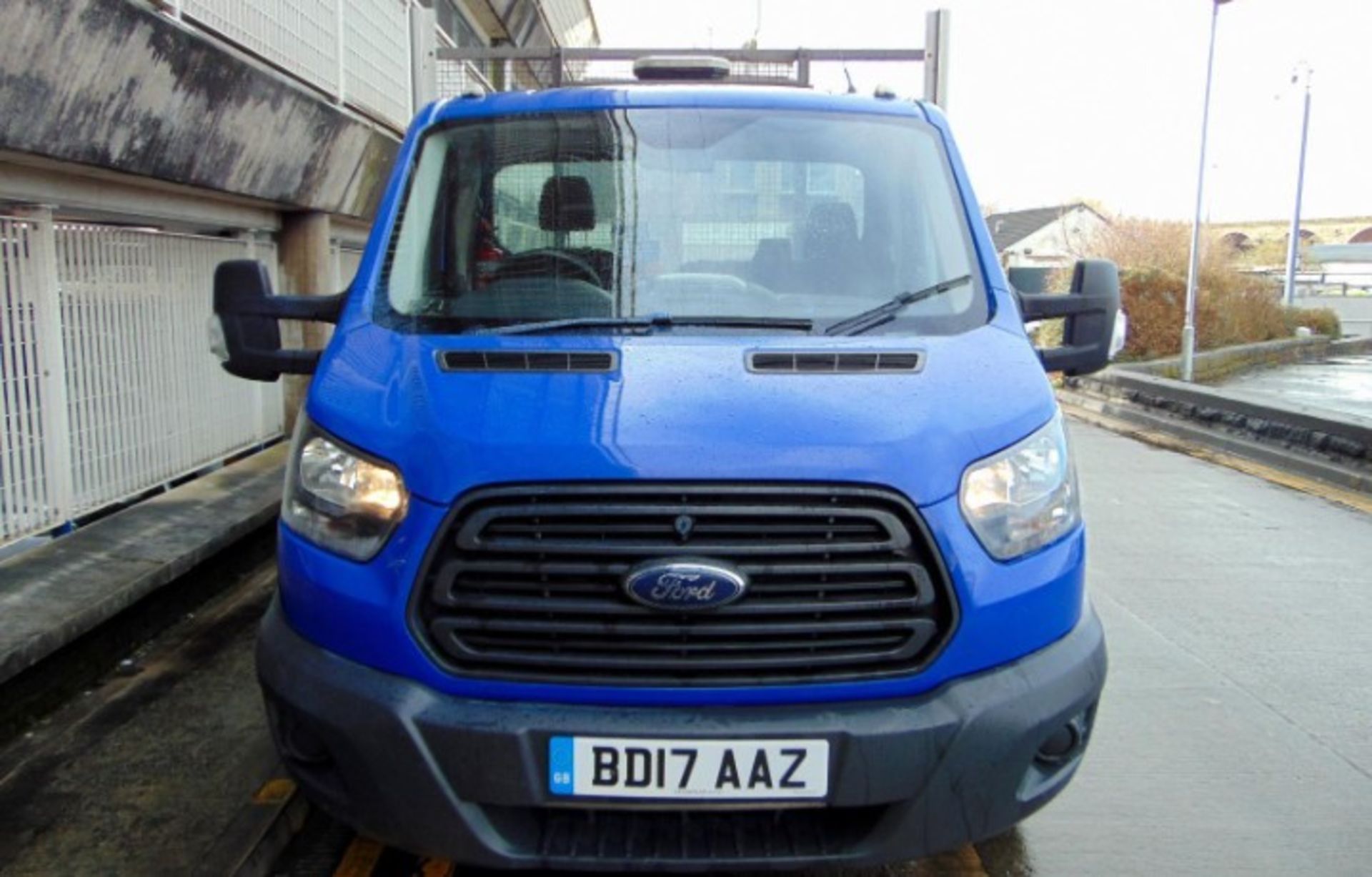 TAIL LIFT,2017 FORD TRANSIT DROPSIDE, XLWB, EXTENDED - Image 3 of 12