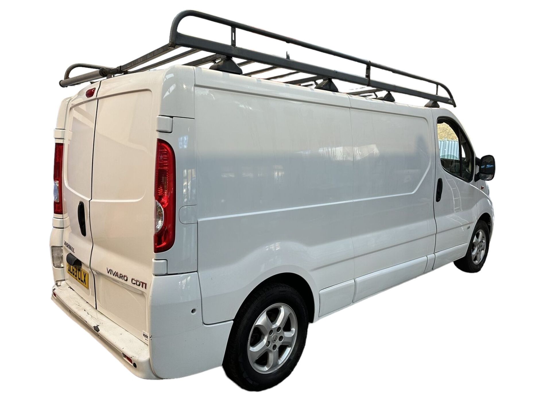 RHINO-READY WORKHORSE: 63 PLATE VAUXHALL VIVARO TRAFIC SPORTIVE VAN >>--NO VAT ON HAMMER--<< - Image 7 of 15