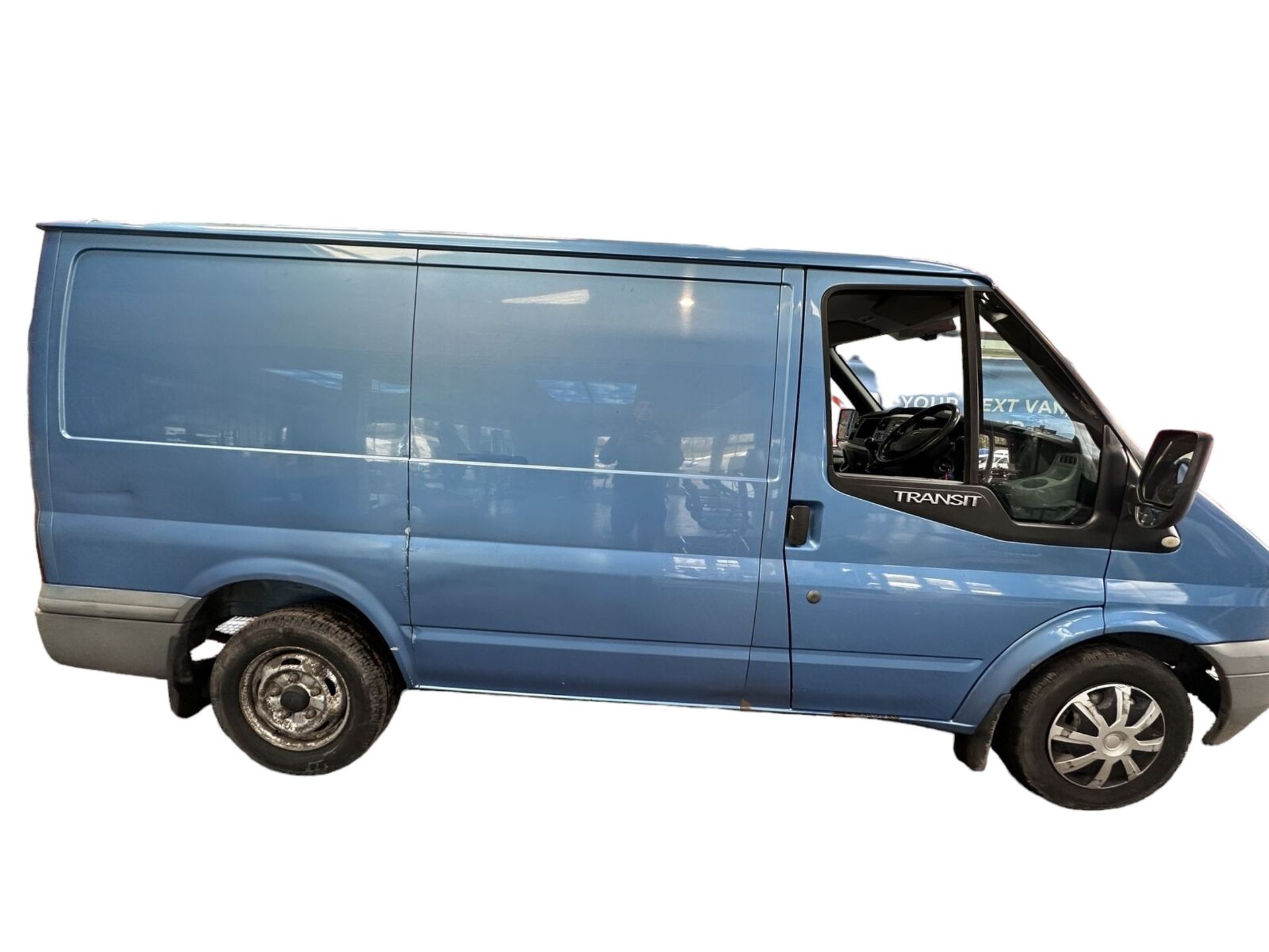 BLUE-EYED WORKHORSE: 2011 FORD TRANSIT 280 SWB - RARE PANEL VAN >>--NO VAT ON HAMMER--<< - Image 3 of 13