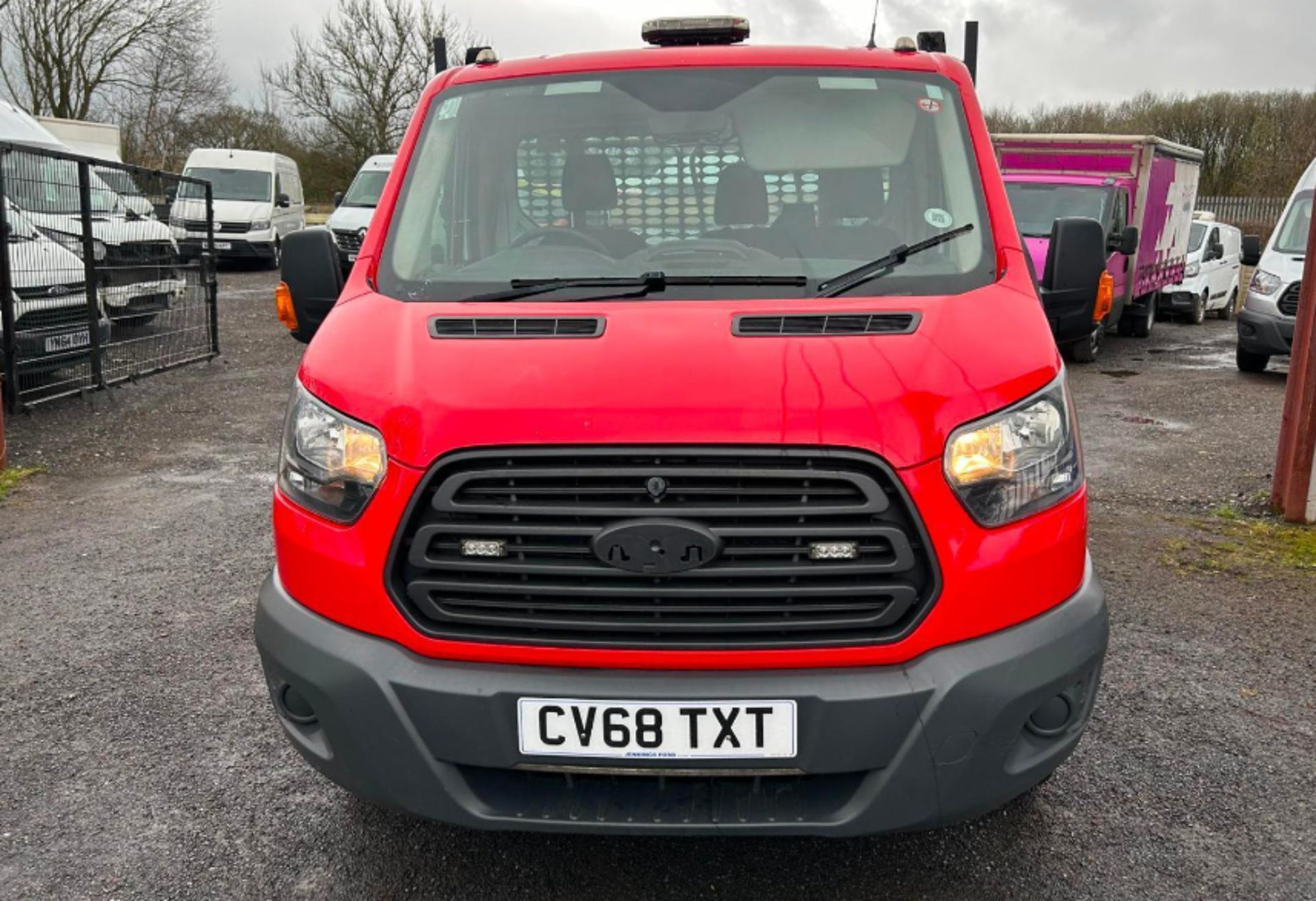 2018 FORD TRANSIT T350 LWB DROP SIDER: FLEET-DRIVEN, 104K MILES - Image 7 of 12