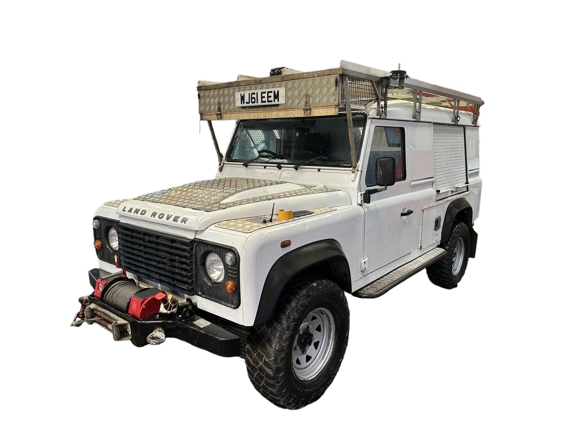 ADVENTURE AWAITS: 61 PLATE LAND ROVER DEFENDER 110 HARD TOP