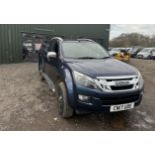 2017 ISUZU D-MAX 4X4: AUTO SPARES OR REPAIRS, READY FOR RESTORATION >>--NO VAT ON HAMMER--<<