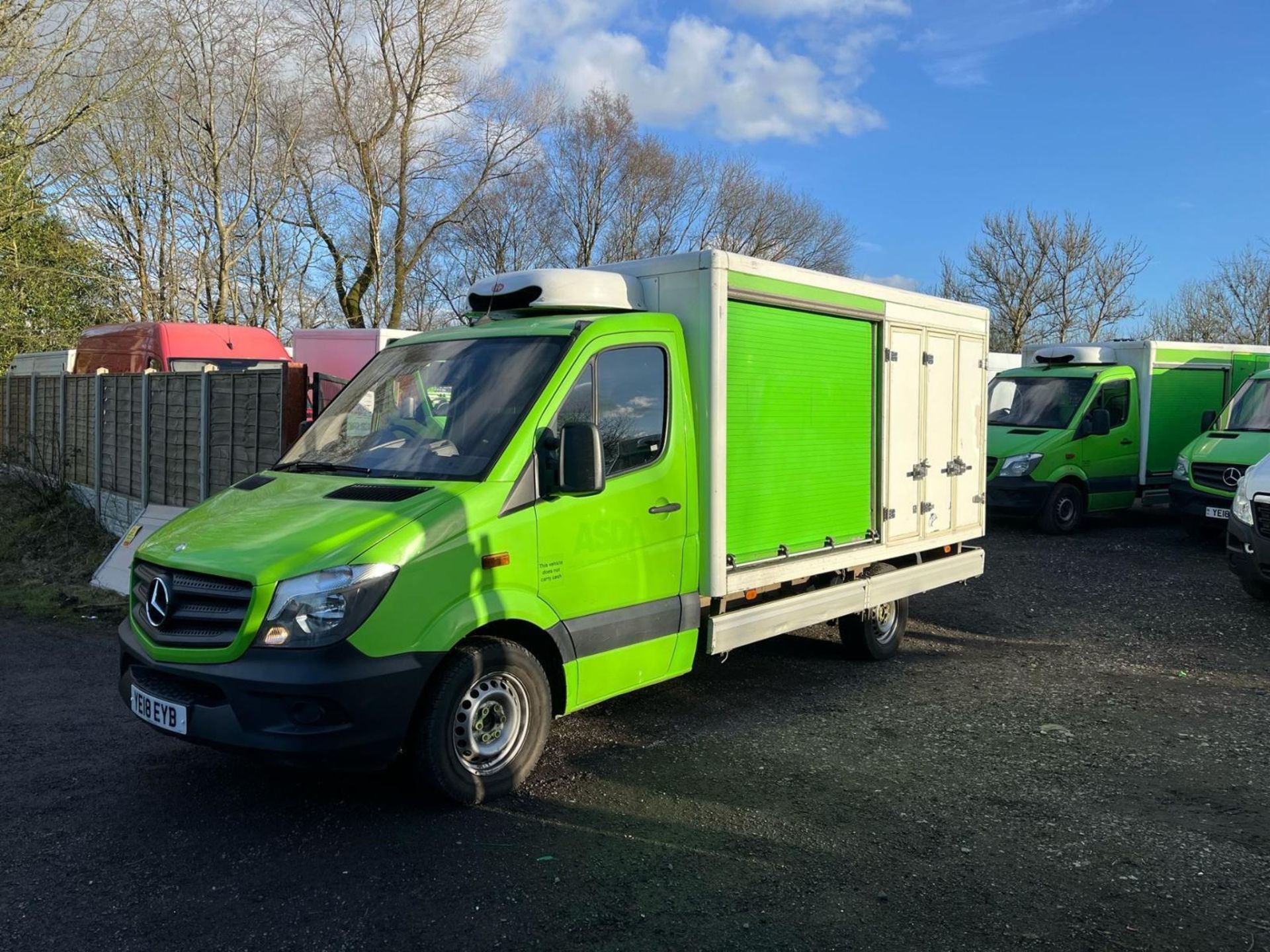 14 CDI FRIDGE BOX CHASSIS MERCEDES SPRINTER 2018 18 REG