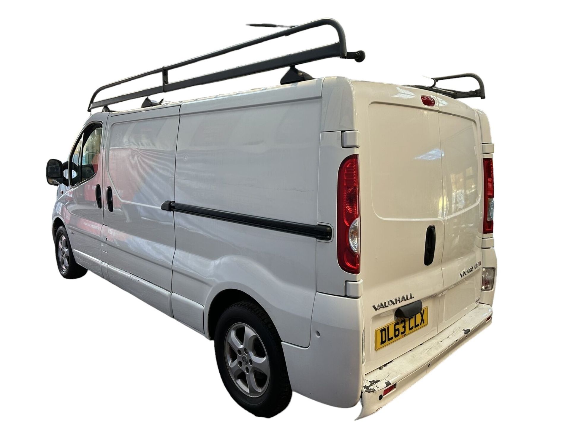 RHINO-READY WORKHORSE: 63 PLATE VAUXHALL VIVARO TRAFIC SPORTIVE VAN >>--NO VAT ON HAMMER--<< - Image 5 of 15