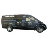 LUXURY RIDE: 2010 MERCEDES VITO TRAVELINER LWB 8-SEATER MINIBUS >>--NO VAT ON HAMMER--<<