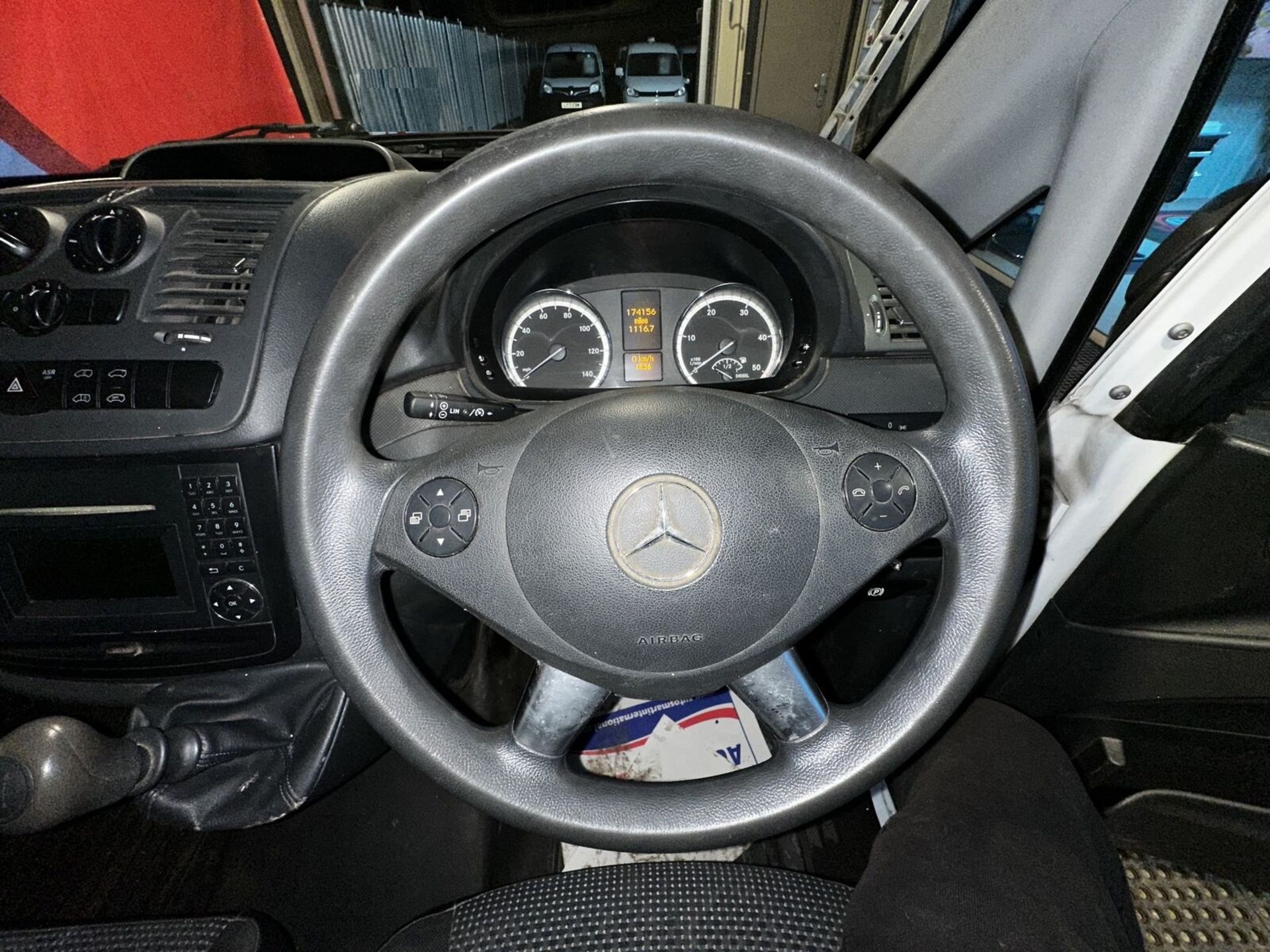 63 PLATE MERCEDES-BENZ VITO LONG DIESEL: READY FOR ACTION >>--NO VAT ON HAMMER--<< - Image 11 of 12