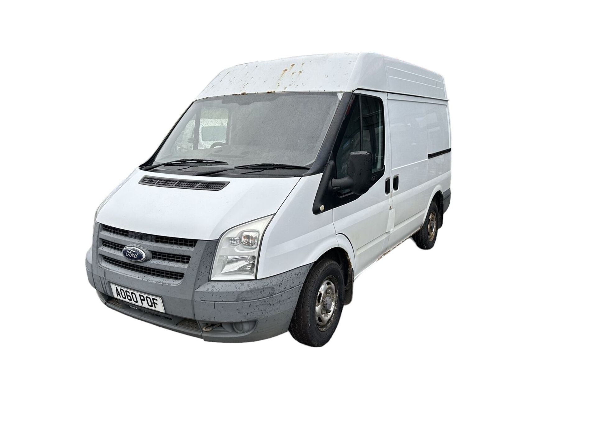 RELIABLE WORKHORSE: 60 PLATE FORD TRANSIT 260, MEDIUM ROOF, READY TO TACKLE TASKS
