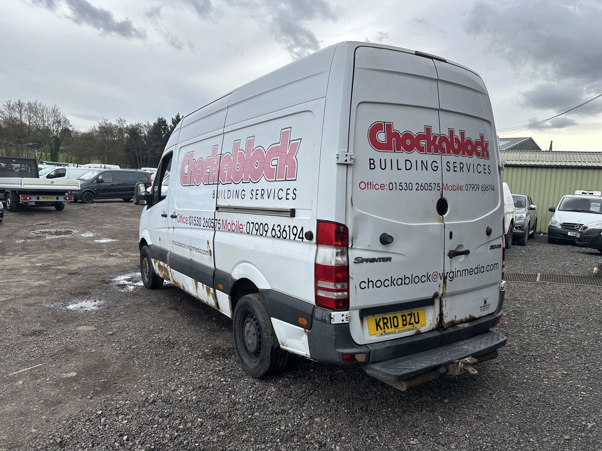 STEAL OF A DEAL: 2010 MERCEDES SPRINTER 313 CDI - QUICK FIX BARGAIN >>--NO VAT ON HAMMER--<< - Image 4 of 15