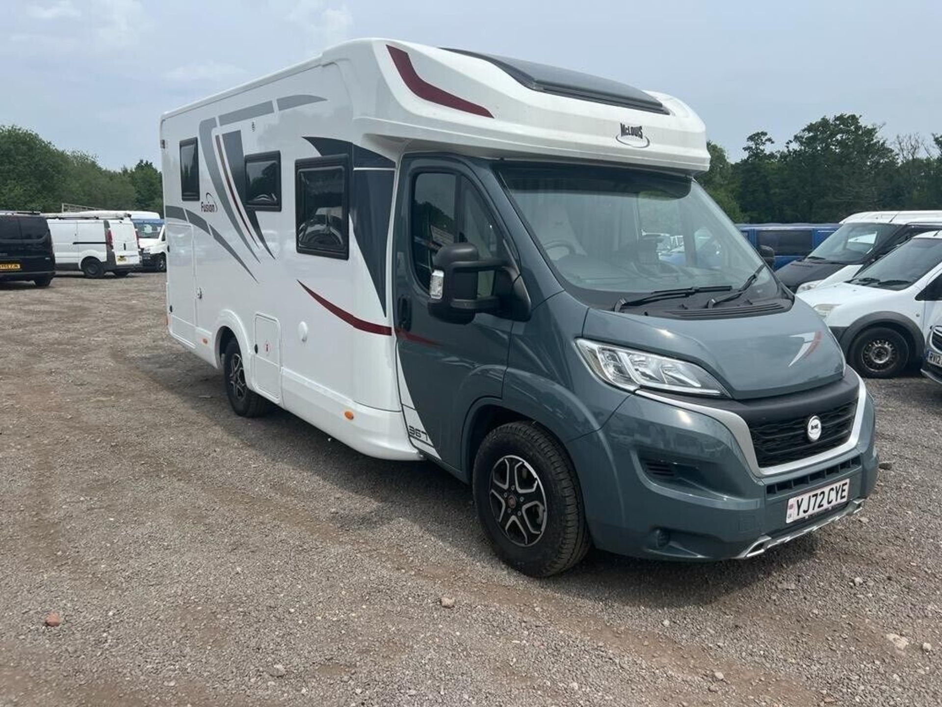 72 PLATE - ONLY 750 MILES! FIAT MCLOUIS FUSION 367: IMMACULATE MOTORHOME JOY >NO VAT ON HAMMER< - Image 2 of 15