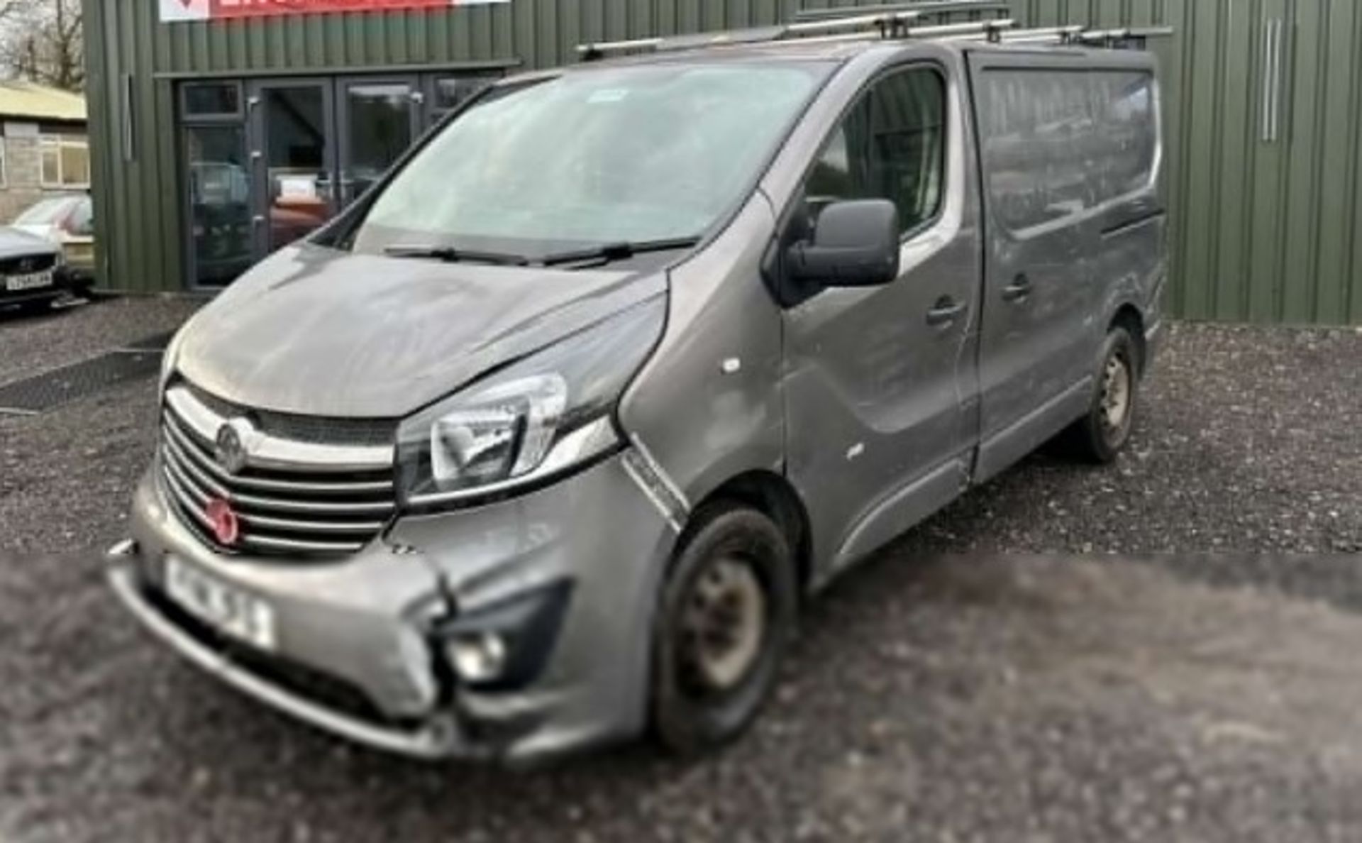 STYLISH CARGO CARRIER: GREY 2016 VAUXHALL VIVARO TRAFIC PANEL VAN >>--NO VAT ON HAMMER--<< - Bild 2 aus 19