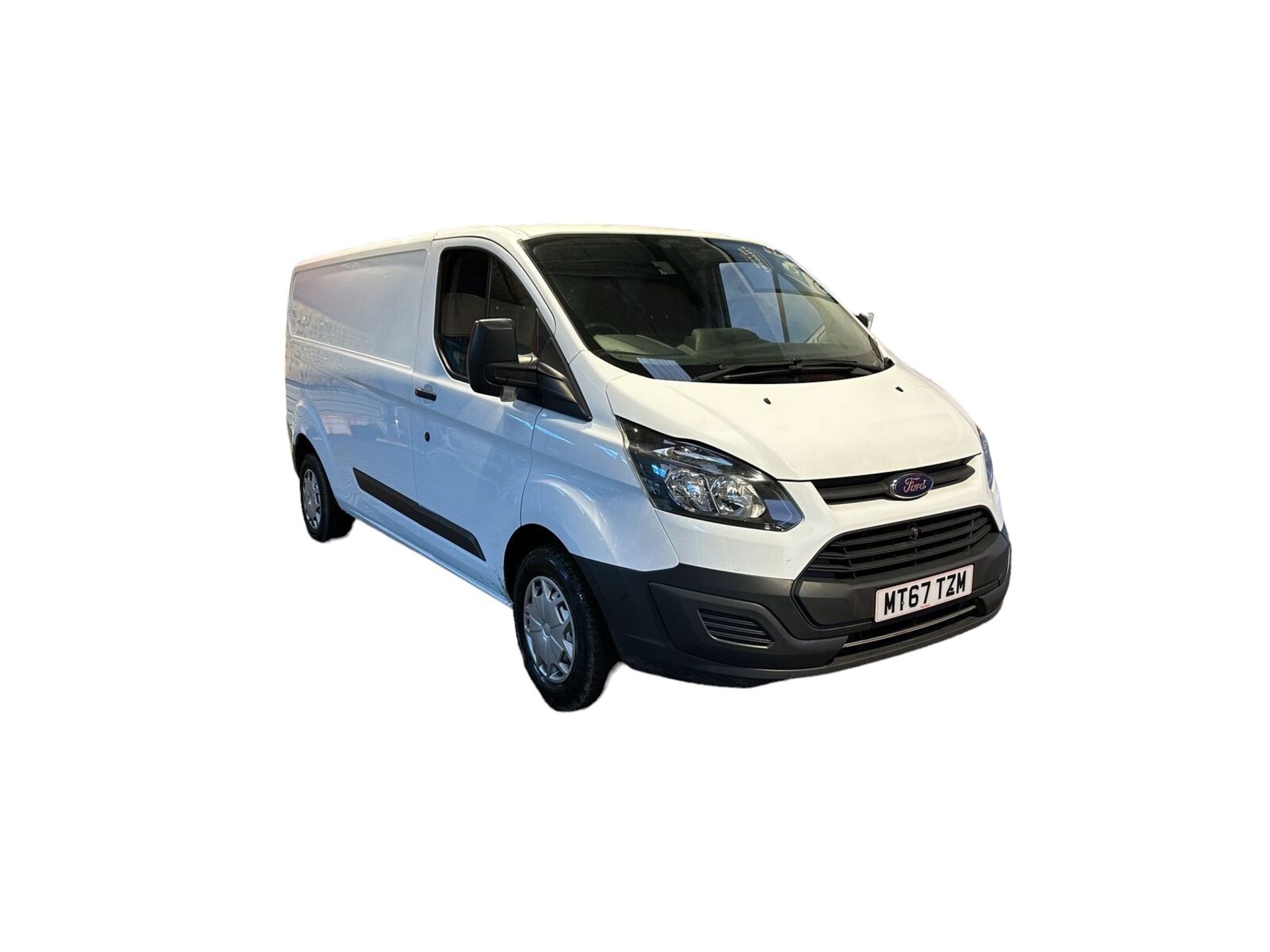 IMMACULATE WORKHORSE: 2018 FORD TRANSIT CUSTOM LOW ROOF VAN >>--NO VAT ON HAMMER--<<