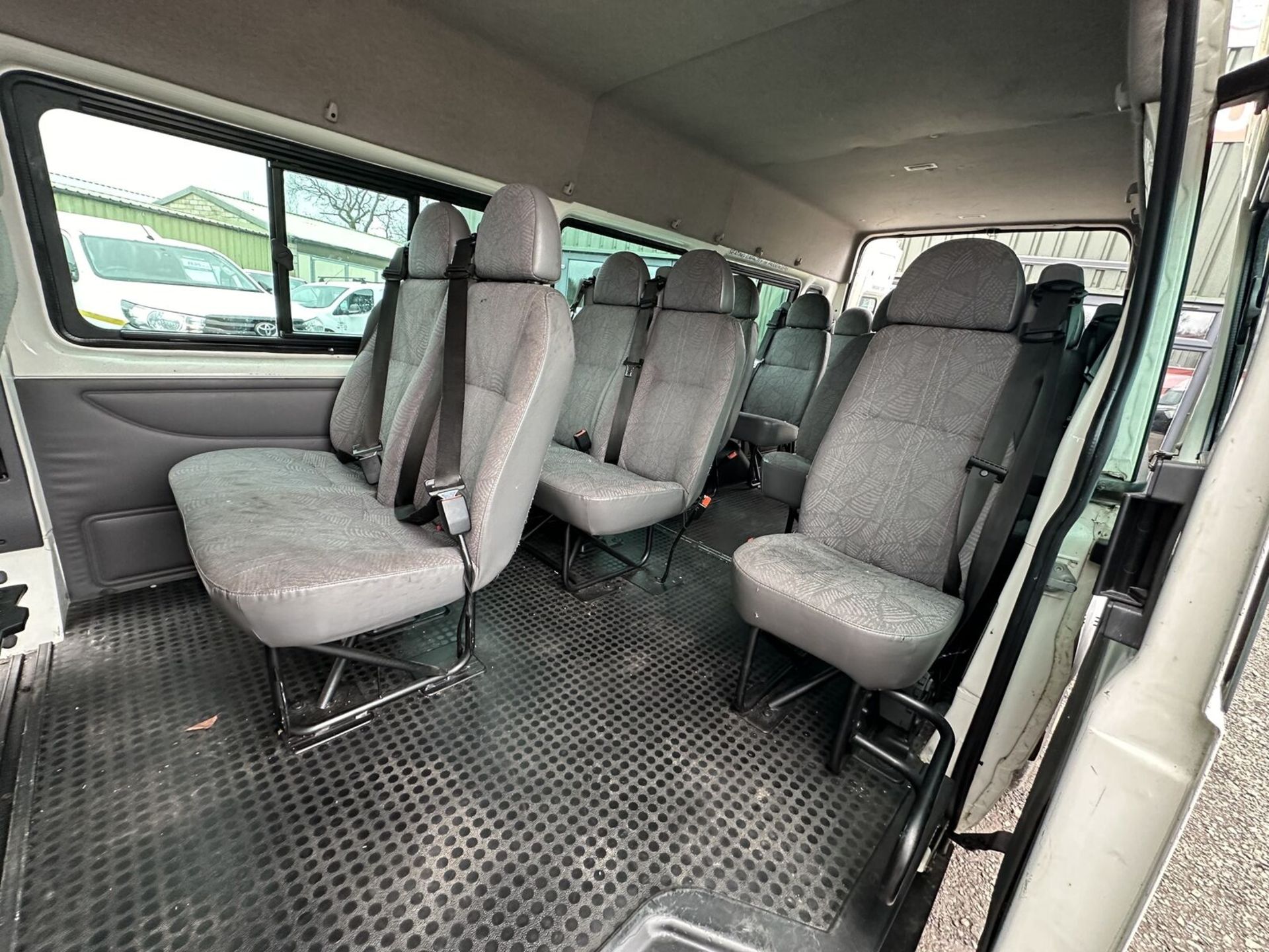 ON THE ROAD TO FREEDOM: 55 PLATE FORD TRANSIT MINIBUS >>--NO VAT ON HAMMER--<< - Image 9 of 15