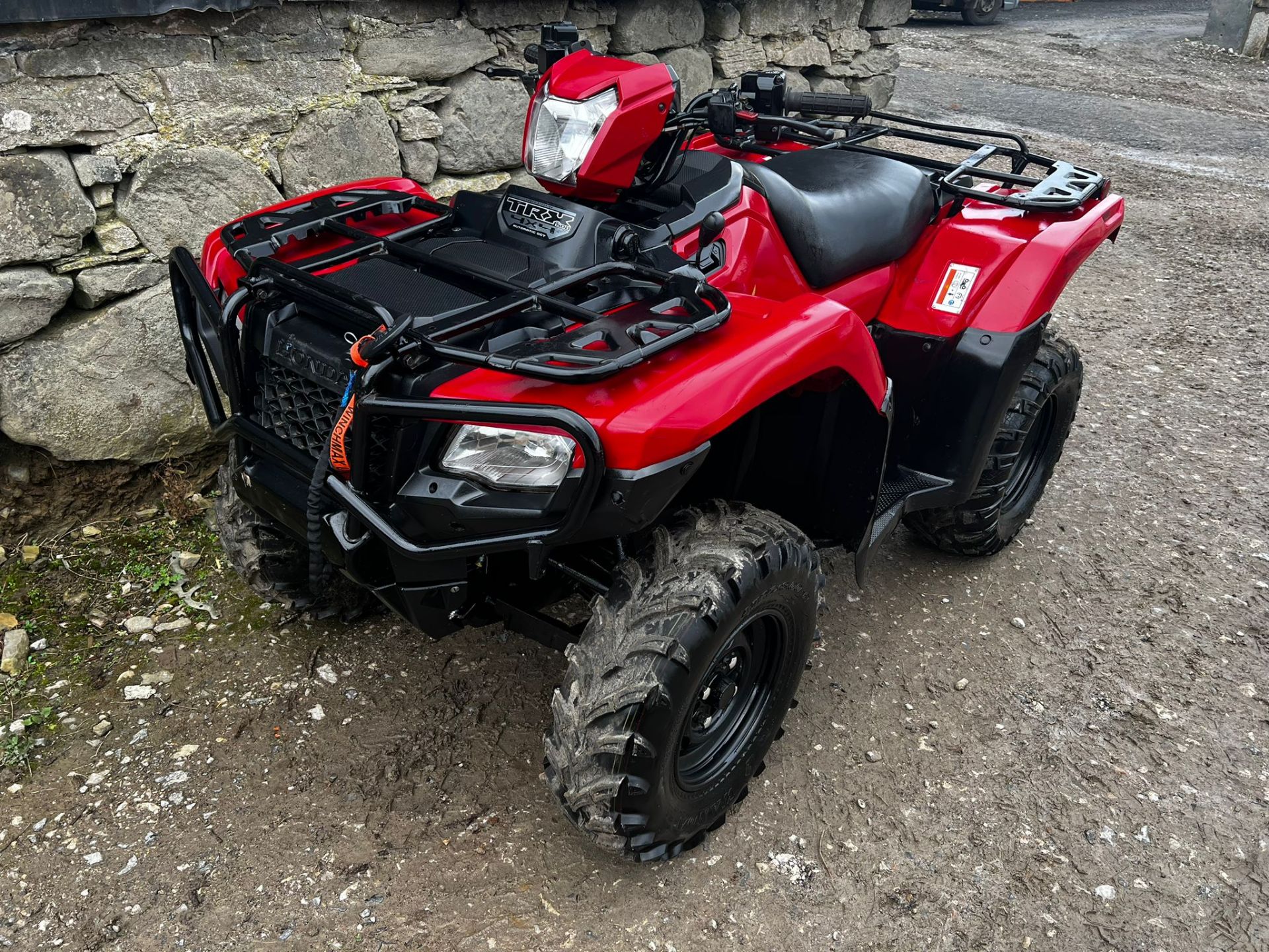 HONDA 4WD TRX500 QUAD 2017 IRS WINCH - Bild 4 aus 8