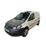 EFFICIENT HAULER: 2014 VOLKSWAGEN CADDY MAXI 1.6 TDI PANEL VAN >>--NO VAT ON HAMMER--<<