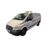 RUGGED EFFICIENCY: 2011 MERCEDES VITO LWB 110 FRIDGE VAN - SOLID CHOICE >>--NO VAT ON HAMMER--<<