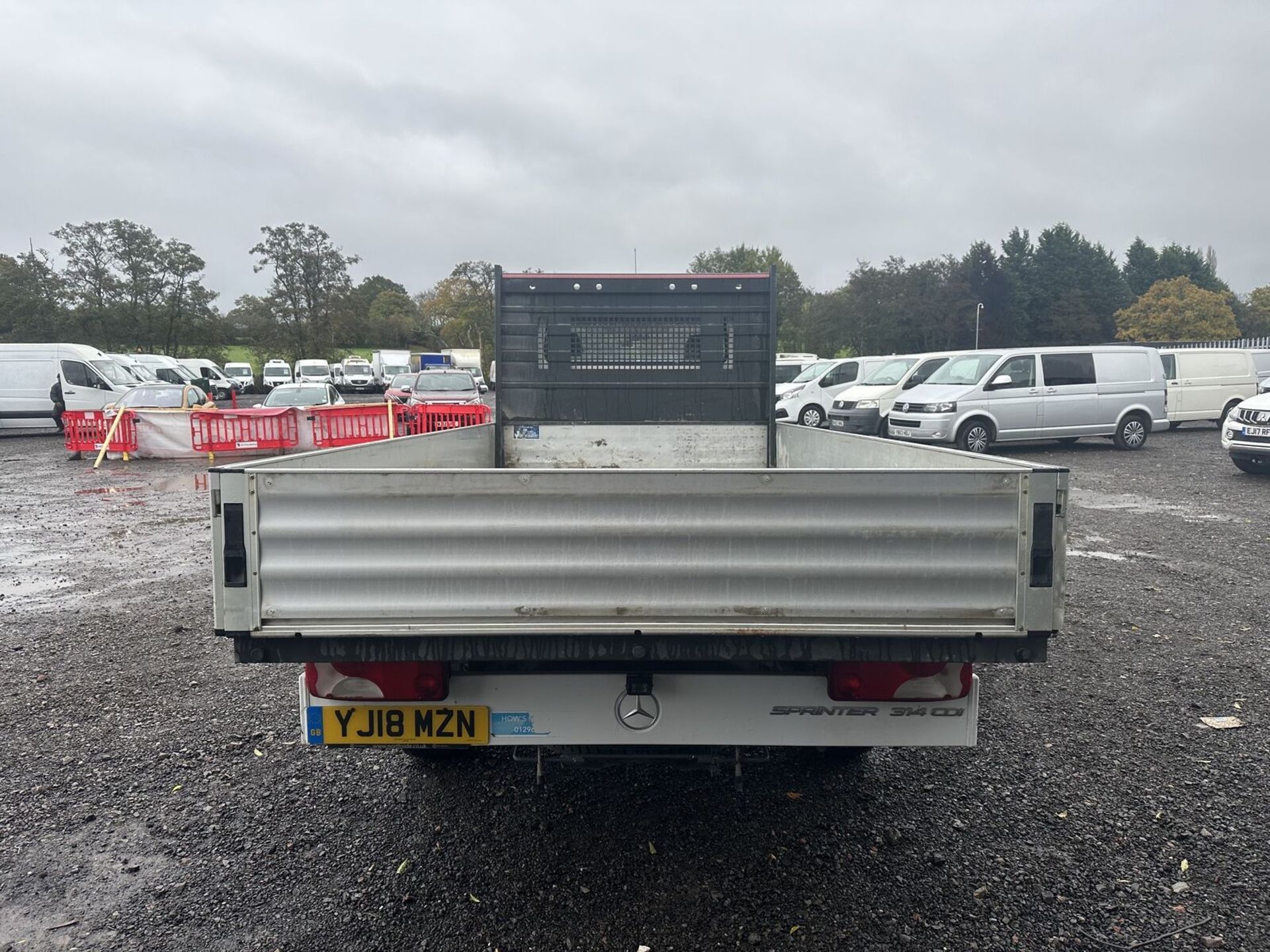 WHITE STALLION ON WHEELS: 2018 MERCEDES SPRINTER FLATBED LWB - Image 4 of 15