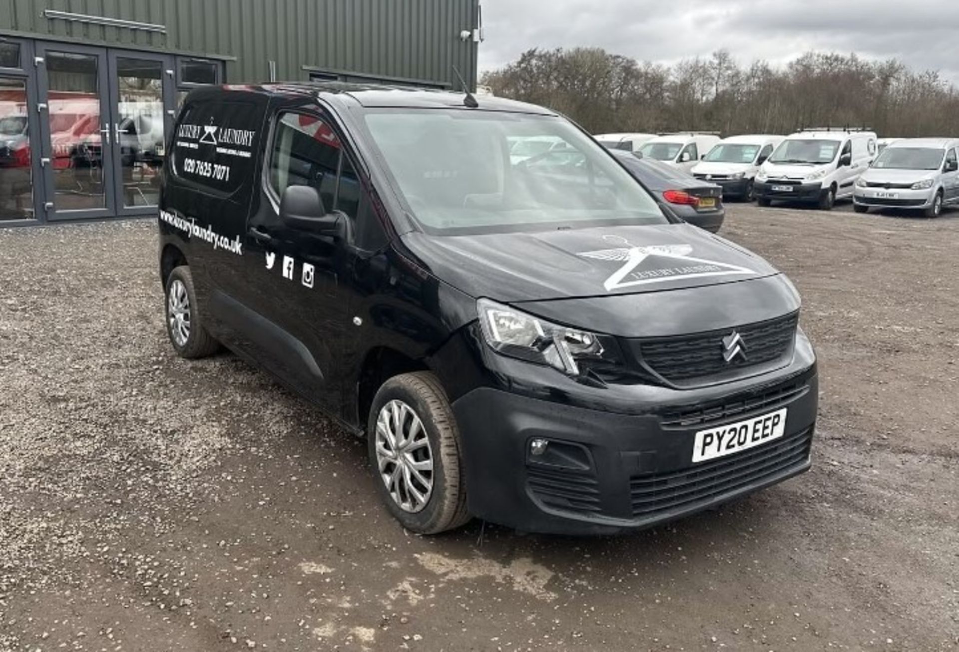 BLACK VAN RESTORATION: CITROEN BERLINGO, SEIZED ENGINE ISSUE >>--NO VAT ON HAMMER--<<